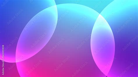 Abstract Bubble Background Smooth Gradient Backdrop Liquid Design Art