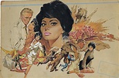 JUDITH (1966) - movie poster painting, in Terry Doyle's 2. MOVIE POSTER ...
