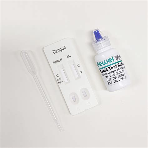 CE Rapid Test Kit For Dengue Ns Antigen Igg Igm Check China Dengue Rapid Test And Dengue