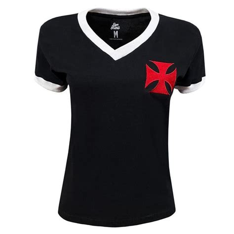 Camisa do Vasco da Gama 1934 Liga Retrô Feminina em Promoção Centauro