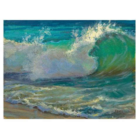 Masterpiece Art Gallery Ocean Wave Majesty By Kathleen Denis Canvas Art