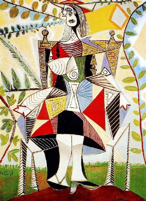Picasso Pablo Woman Sitting In A Garden Sotheby S