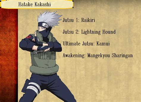 Archivojutsus De Kakashi Hatakepng Naruto Wiki Fandom Powered By