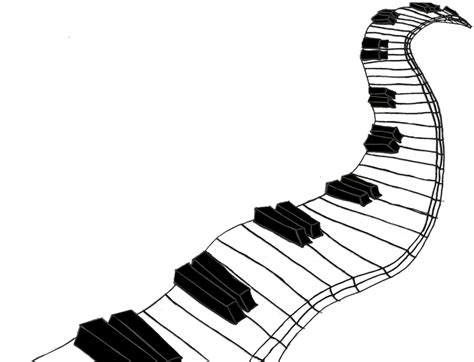 Download Piano Drawing Design Piano Keys Drawing Png Clipart Png