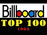 Billboard Top 100 Of 1965 - YouTube