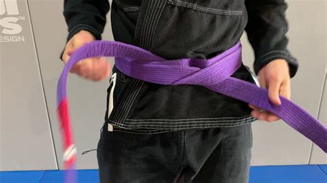 How To Tie Your Bjj Belt So It Never Comes Undone Youtube