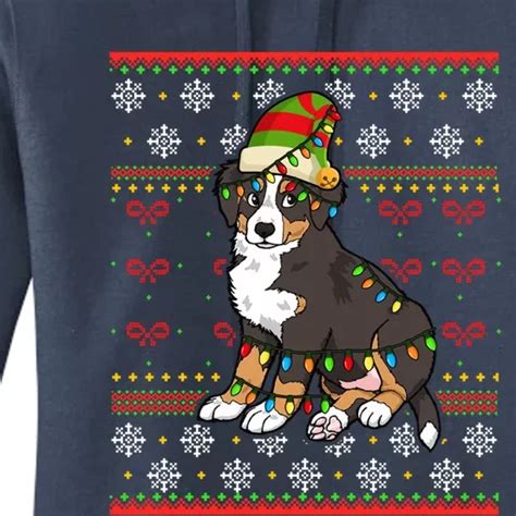 Christmas Lights Bernese Mountain Dog Santa Tree Xmas 2021 Meaningful