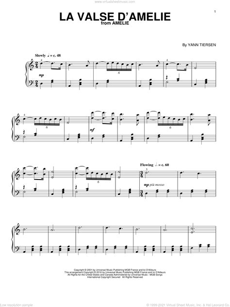 amelie piano sheet music pdf amelie piano score pdf recoverysuper sheet music gallery