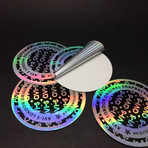 100pcs Custom Hologram Sticker Stickers Hologram Etsy