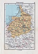 Landkarte Ostpreußen