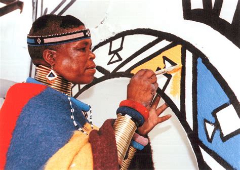 Celeste Cambaza Esther Mahlangu Black History Month Curated By