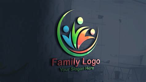 Choose from hundreds of fonts and icons. Free Family Logo Vector