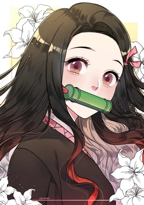 Nezuko Cartoon Drawing