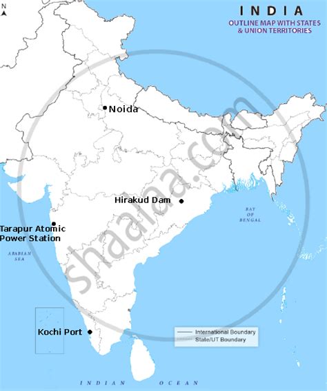 Hirakud Dam On India Political Map
