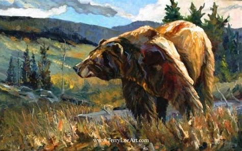 Grizzly Bear Painting At Explore Collection Of