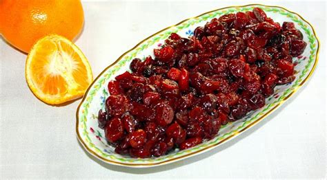 Cranberry Sauce With Port And Tangerine Us Cranberries
