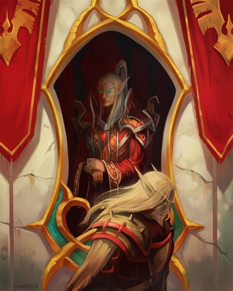 Comission Blood Elves By Larbesta On Deviantart Warcraft Art World