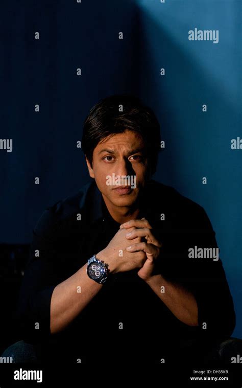 Shah Rukh Khan Indian Bollywood Hindi Film Actor India Asia Stock Photo