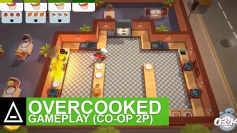Overcooked Co Op 2 Player Gameplay Xbox One Youtube