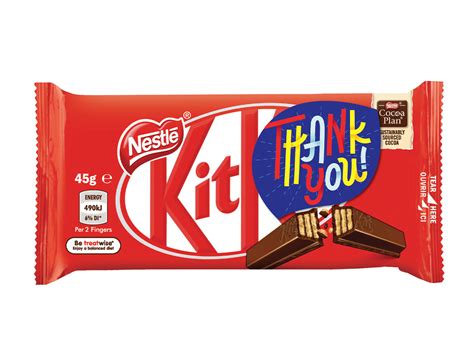 KitKat Gives 250,000 'Thank You' Labelled Bars To ...