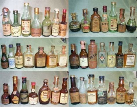 Lot Of 174 Vintage Miniature Liquor Whiskey Bottles 29742244