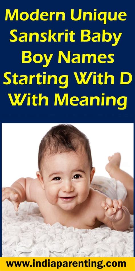 Modern Unique Gujarati Baby Boy Names Starting With D With Meaning