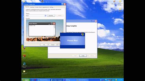 How To Install Windows Xp Zune Theme And Taskbar Transparency 2010