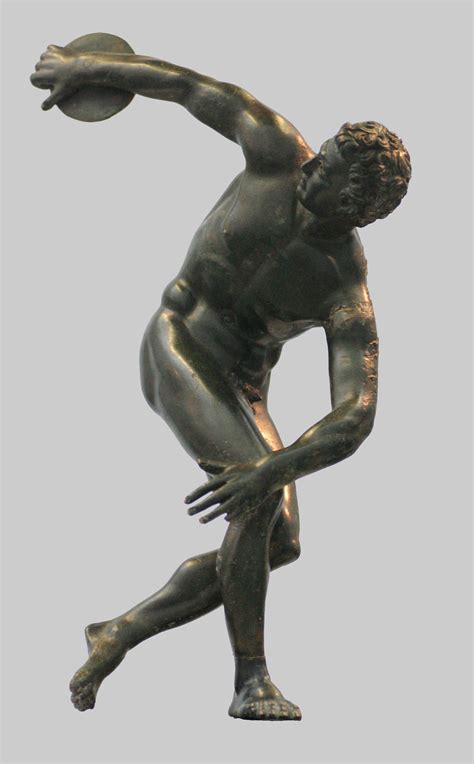 File Greek Statue Discus Thrower Century Ac Wikipedia