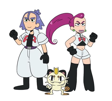 Pokemon Game Characters Character Design Animation Team Rocket