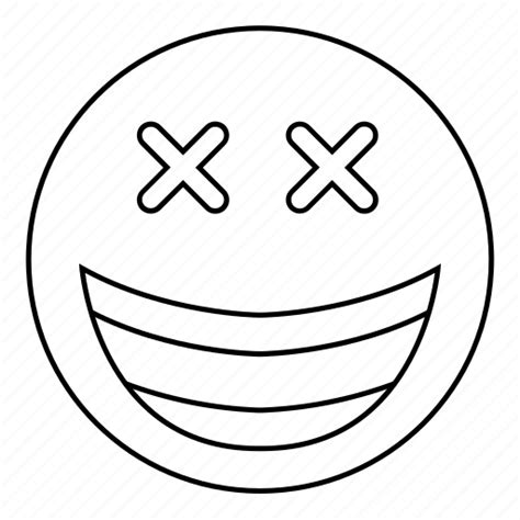 Dead Emoji Emoticon Face Happy Smile Smiley Icon Download On