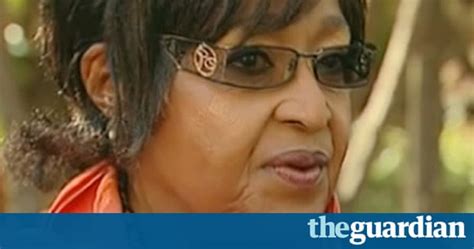 Nelson Mandelas Ex Wife Winnie Talks About Her Former Husband Video World News The Guardian
