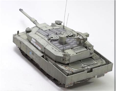 Leopard 2 Revolution A7 Saf Mbt Model Tank In 135 Scale The Beast