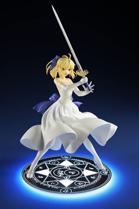 Fate Stay Night Unlimited Blade Works Saber White Dress Renewal Ver 1 8 Scale Figure Type
