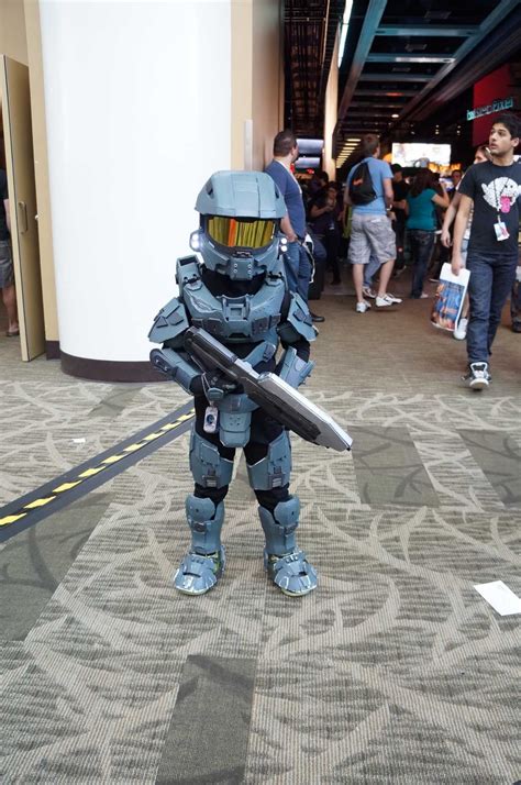 Lil Master Chief Halo Halo Cosplay Epic Cosplay Amazing Cosplay