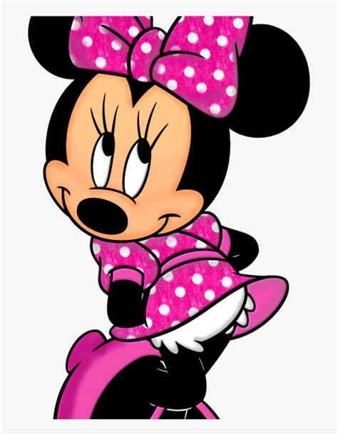 Pink Minnie Mouse Svg