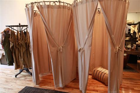 Fitting Room Curtain Rods