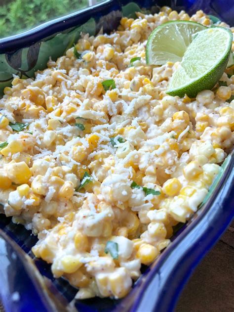 Easy Mexican Street Corn Salad A Healthy Makeover