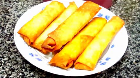 How To Make Chinese Roll چائنیز رول Fatimas Kitchen Youtube