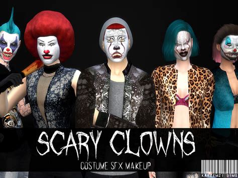 Best Sims 4 Clown Cc Makeup Clothing And More Fandomspot