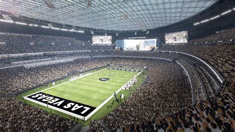 Allegiant Stadium Inside View See Inside The New Las Vegas Raiders