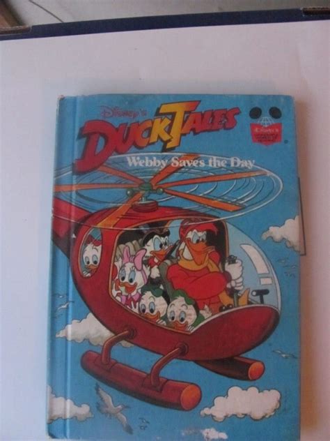 Disney Duck Tales Webby Saves The Day Vintage Childrens Book