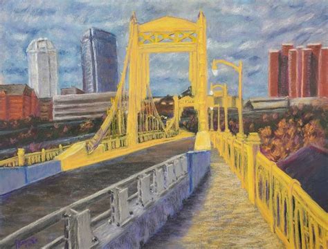 10th Street Bridge Pittsburgh Painting By Joann Renner Saatchi Art