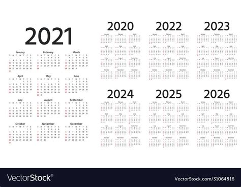 Calendar For 2021 2022 And 2023 Example Calendar Printable