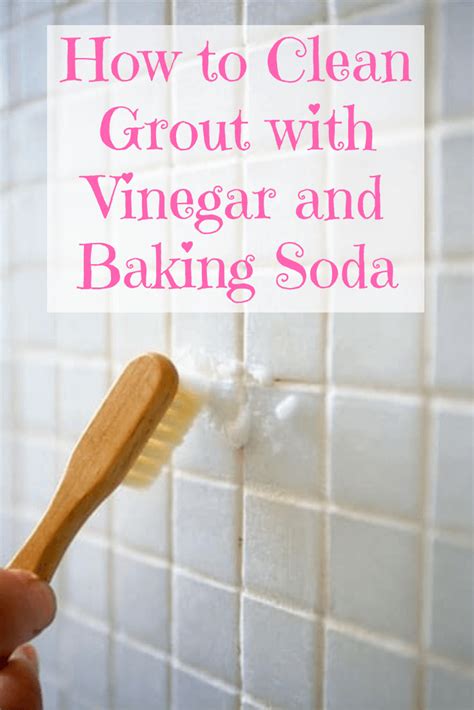 Baking soda acts as a mild abrasive over the grout and helps. How to Clean Grout with Vinegar and Baking Soda Effectively