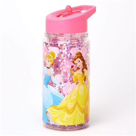 ©disney Princess Glitter Water Bottle Pink Glitter Water Bottles