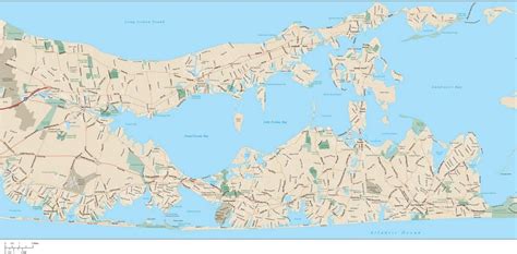 The Hamptons Map Free Printable Maps