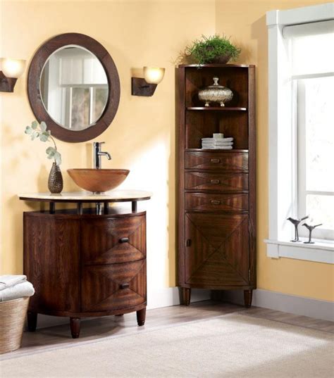 Read why a corner cabinet offers a great solution for extra space. Corner bathroom cabinet