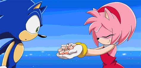 Sonic And Amy Sonic And Amy Photo 30137479 Fanpop