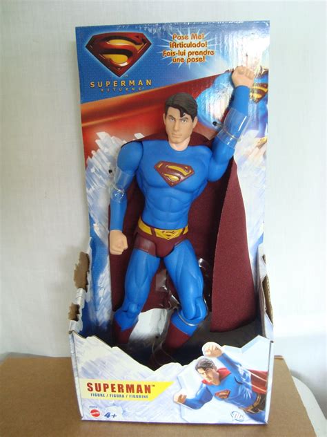 New 10 Superman Returns Action Figure Poseable New Pack