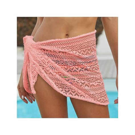Sayfut Womens Swimsuit Sarong Summer Beach Wrap Skirt Swimsuit Bathing Suit Cover Up For Women